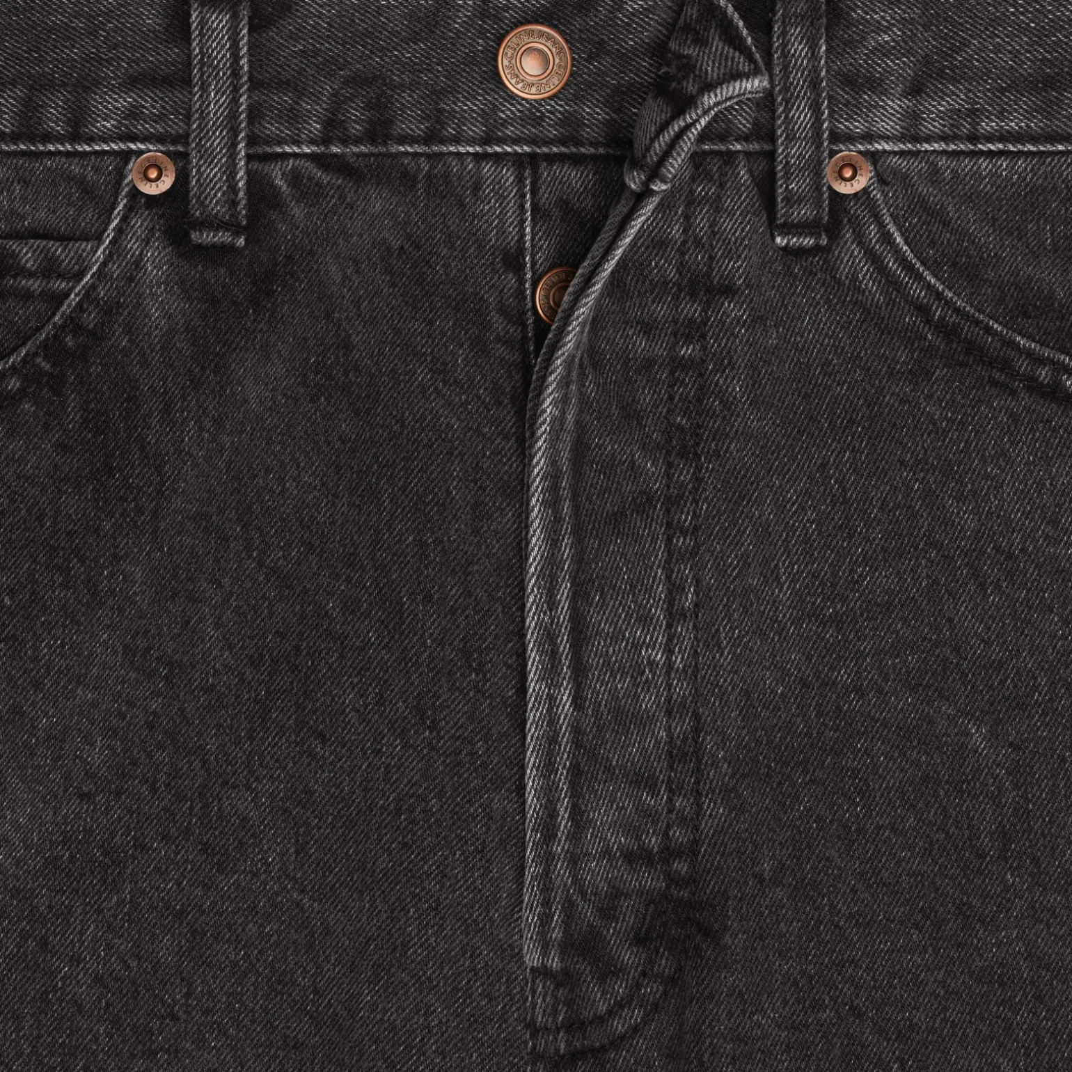 Wesley shorts in charcoal wash denim