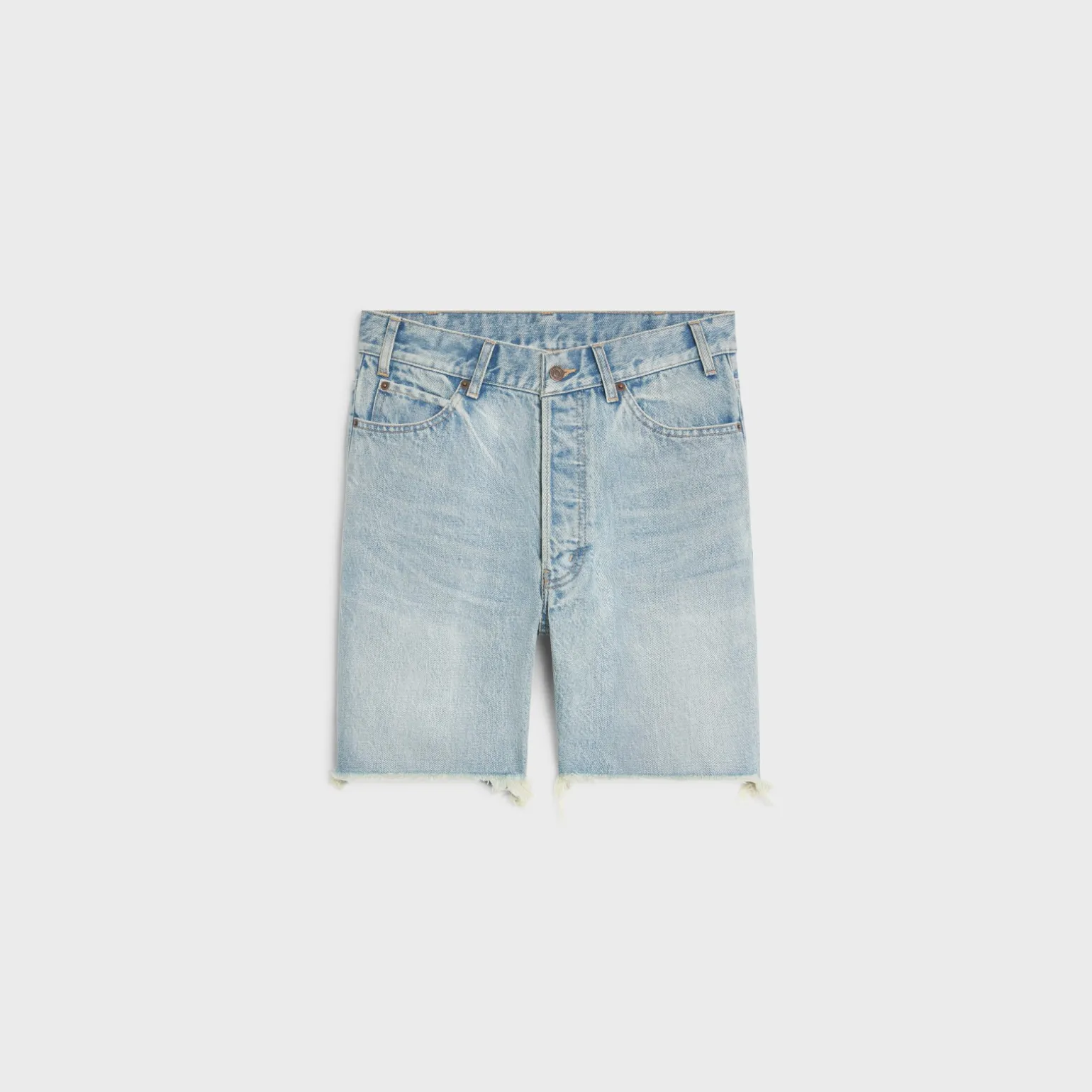 wesley shorts in horizon wash denim