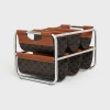 Wine rack in Triomphe Canvas and steel